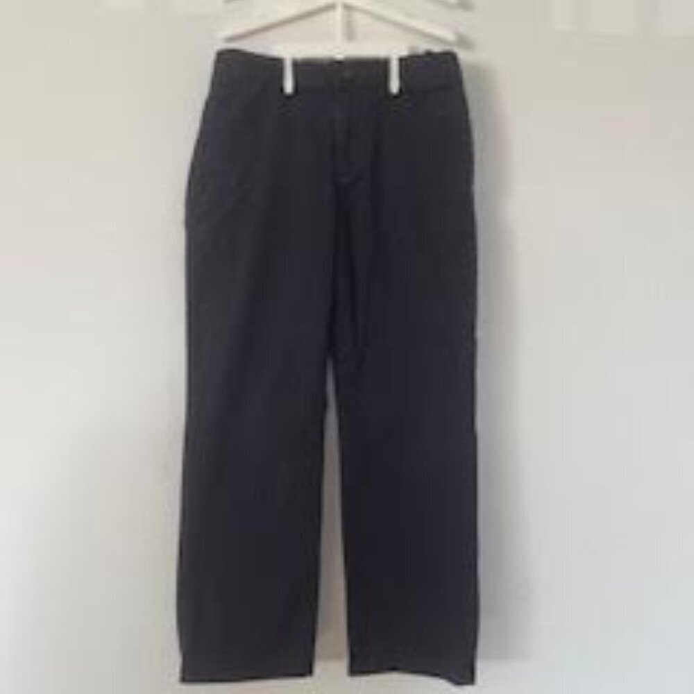 The Children’s Place Boys Uniform Stretch Straight Pants – Navy Size 8 Husky